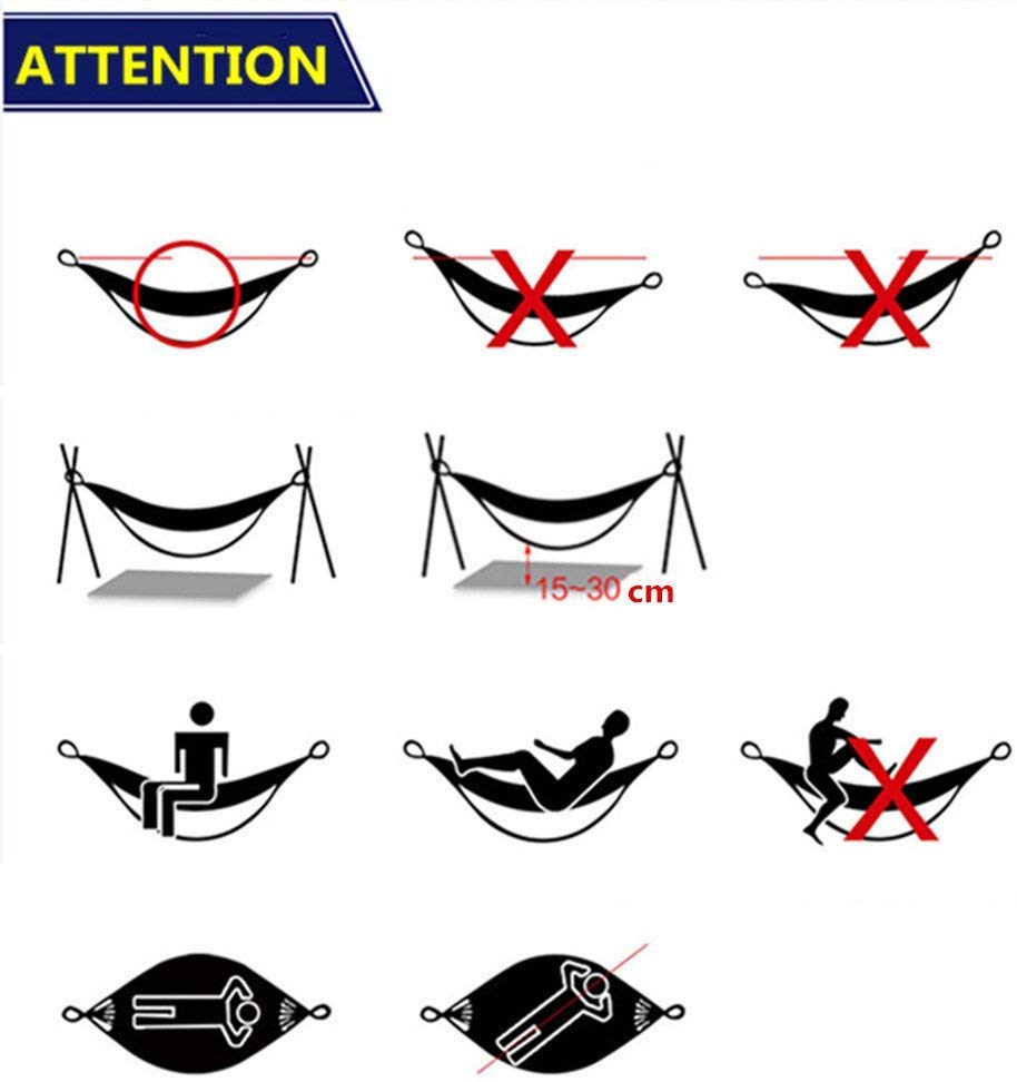 Cheap Goat Tents Outdoor Camping Hammock   Portable Nylon Parachute Lightweight Hammocks  Single Hammock with ropes and carabiners   